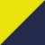 Amarillo Fluor + Azul Navy