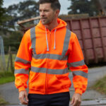 Sudadera Capucha Flúor