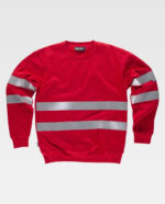 Sudadera Flúor Workteam