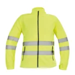 Chaqueta polar de alta visibilidad monocolor SPACE HV