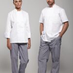 Chaquetilla Manga Corta Unisex Popelin Confort Fit