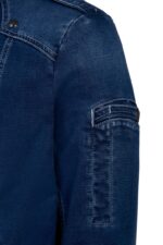 Chaquetilla Punto Denim Hombre Slim Fit - Imagen 2