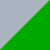 gris + verde