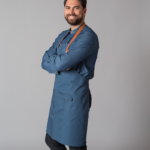 Delantal Peto Cinta de Cuero - Imagen 5