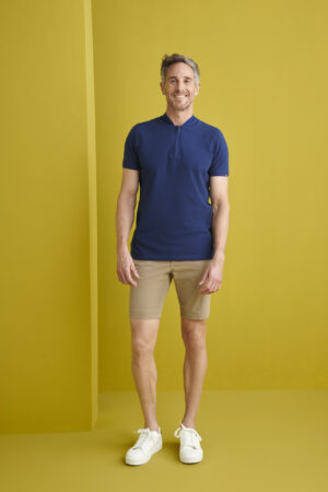 Pantalón Chino Corto Hombre Slim Fit