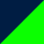 Verde Fluor + Azul Marino (roly)