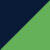 Marino + Verde flùor