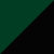 Verde oscuro + negro