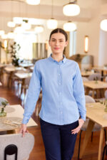 Camisa Oxford Stretch M/L Mujer