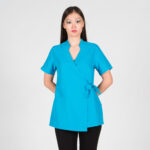 Blusa Cruzada Mujer Añil Garys