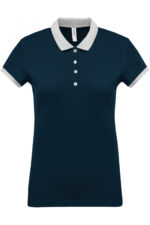 Polo Piqué Bicolor Mujer - Imagen 6