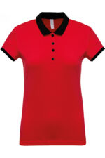 Polo Piqué Bicolor Mujer - Imagen 8