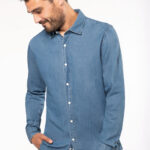 Camisa Denim Hombre