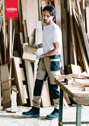 Pantalón Canvas Stretch Multibolsillos