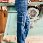 Pantalón Denim Stretch Multibolsillos