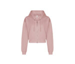 Sudadera Crop capucha Mujer - Imagen 3