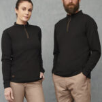 Polo Cuello Mao y Cremallera