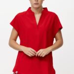 Casaca Mujer Cuello Mao Workteam