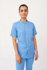 Chaqueta Sanitaria Tejido Combinado Unisex Regular Fit