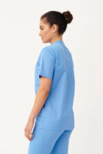 Chaqueta Sanitaria Tejido Combinado Unisex Regular Fit - Imagen 2