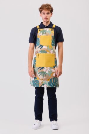 Delantal Estampado Tropical