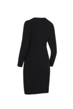 Vestido Cuello Caja Manga 3/4 - Imagen 4