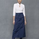 Delantal Francés Efecto Falda Mujer