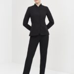 Americana Cuello Rib Mujer Regular Fit