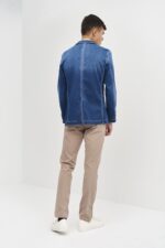 Americana Denim Hombre Slim Fit - Imagen 2