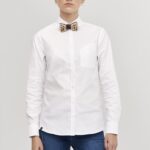 Camisa Cuello Kent Mujer Slim Fit