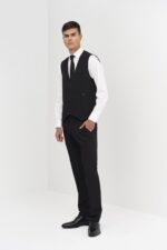 Chaleco con Cremallera Hombre Slim Fit