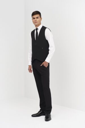 Chaleco con Cremallera Hombre Slim Fit