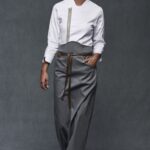 Delantal Francés Cerrado Mujer