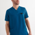 Casaca Sanitaria Hombre Cuello V URSA