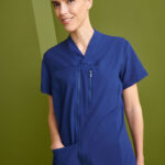 Chaqueta Sanitaria Cremallera Mujer Slim Fit